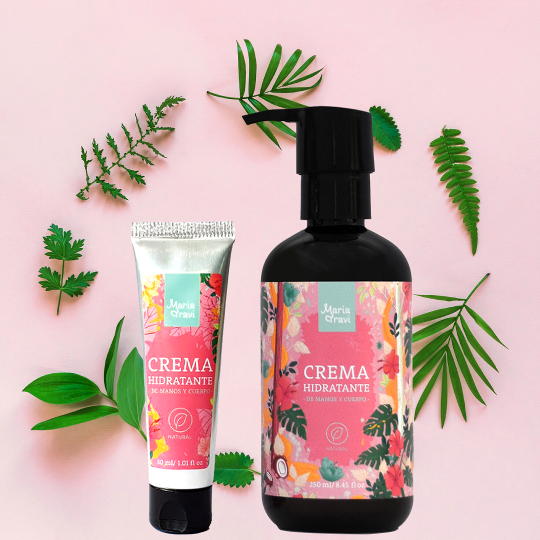 Maria Travi-belleza consciente-hidratantes faciales-jabones corporales- tratamientos de manos