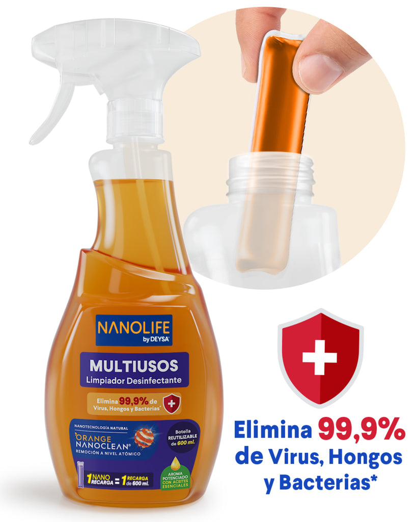Limpiador Multiuso Desinfectante Kit Inicial Cítrico (1X + GAT)